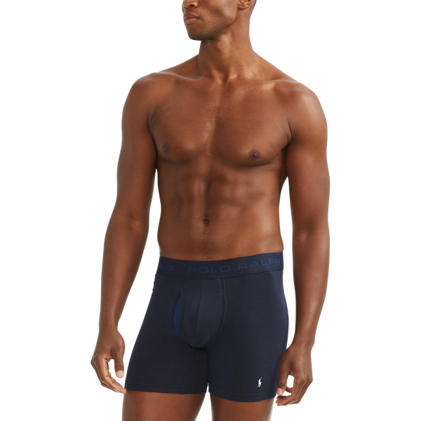 Navy/Grey/Rugby Royal Freedom FX Boxer Brief 3-Pack Polo Ralph Lauren 2