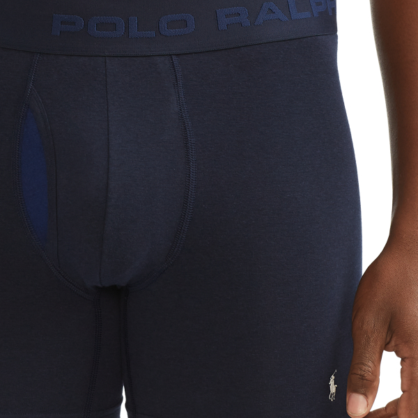 Navy/Grey/Rugby Royal Freedom FX Boxer Brief 3-Pack Polo Ralph Lauren 3