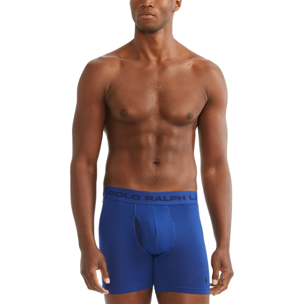Navy/Grey/Rugby Royal Freedom FX Boxer Brief 3-Pack Polo Ralph Lauren 5