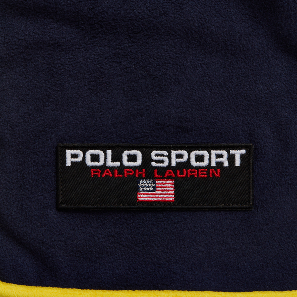 Cruise Navy Multi Polo Sport Fleece Scarf Polo Ralph Lauren 3