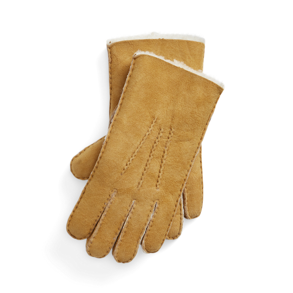 Natural Shearling Gloves Polo Ralph Lauren 1