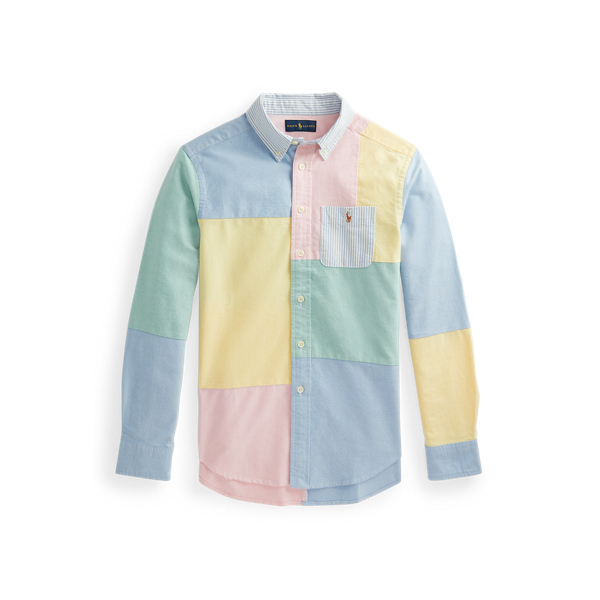 Katoenen Oxford fun shirt Boys 6-14 Years in 1