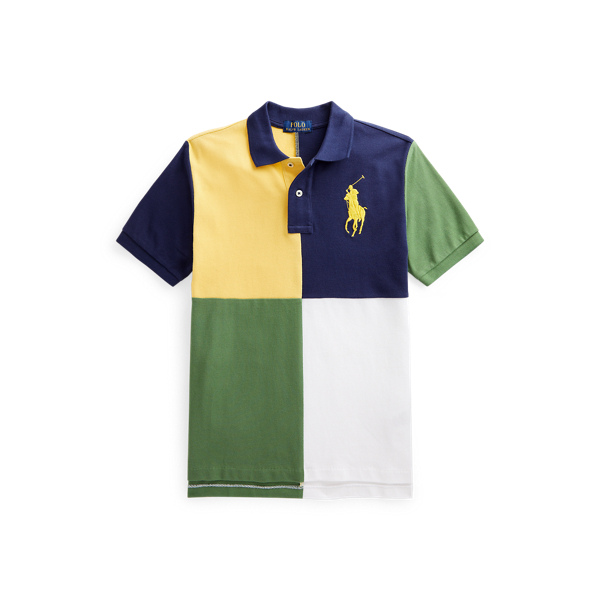 Big Pony Cotton Mesh Polo Shirt Boys 6-14 Years 1