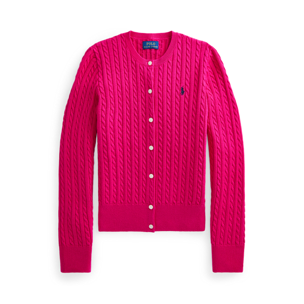 Mini-Cable Cotton Cardigan Girls 7-14 Years 1