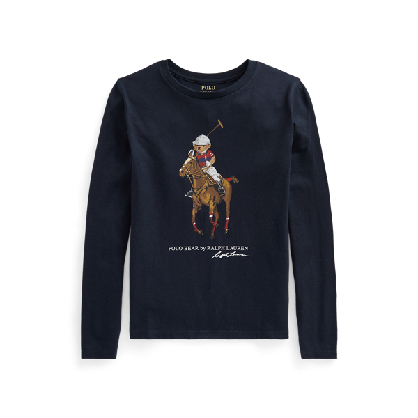 Polo Bear Cotton Jersey Tee Girls 7-14 Years 1