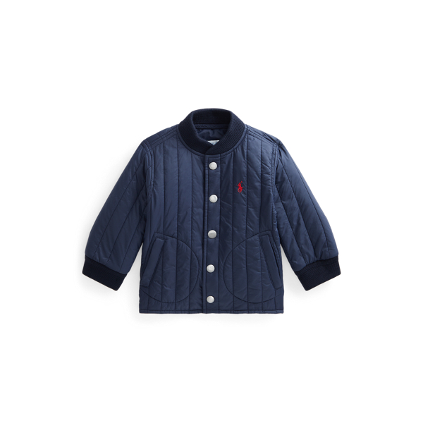 Water-Repellent Baseball Jacket Baby Boy 1