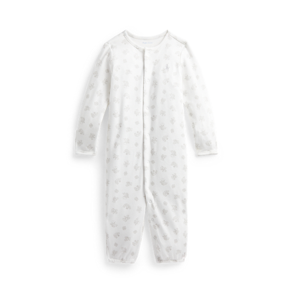 Wandelbarer Strampler mit Bear-Druck Infant in 1