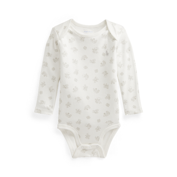 Bear-Print Cotton Interlock Bodysuit Infant 1