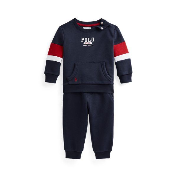 Sweat et pantalon de jogging &agrave; logo Baby Boy en 1