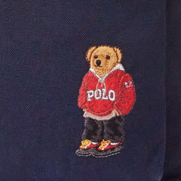 Newport Navy Polo Bear Canvas Backpack Boys 6