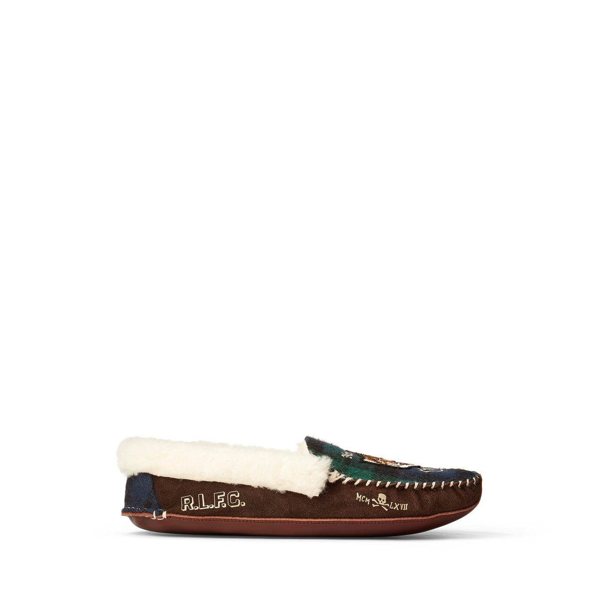 Yarmond Tiger Shearling Lined Slipper