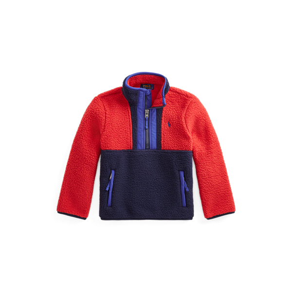 Colour-Blocked Fleece Pullover Boys 1.5-6 Years 1