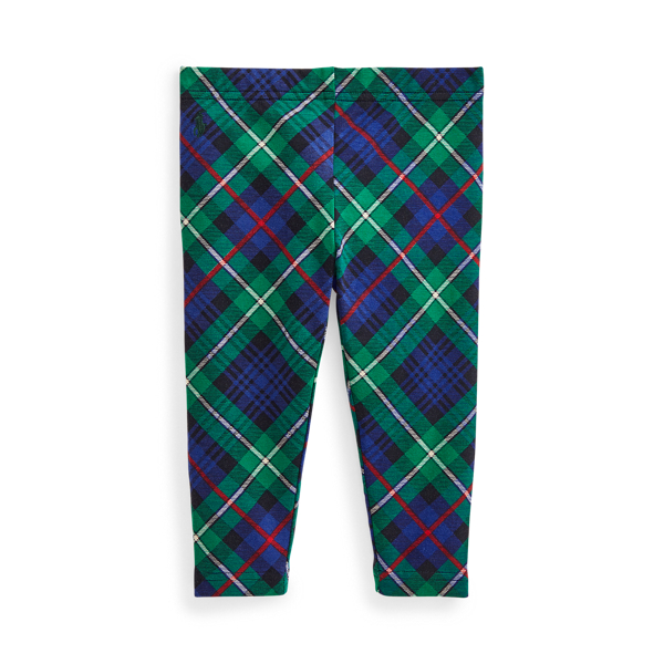 Legging&nbsp;de punto el&aacute;stico con cuadros