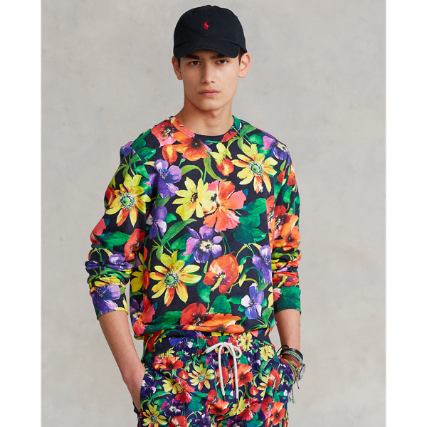 Sweat en coton &eacute;ponge Polo Ralph Lauren en Multi fleuri coquel&nbsp;1 Mrn 4