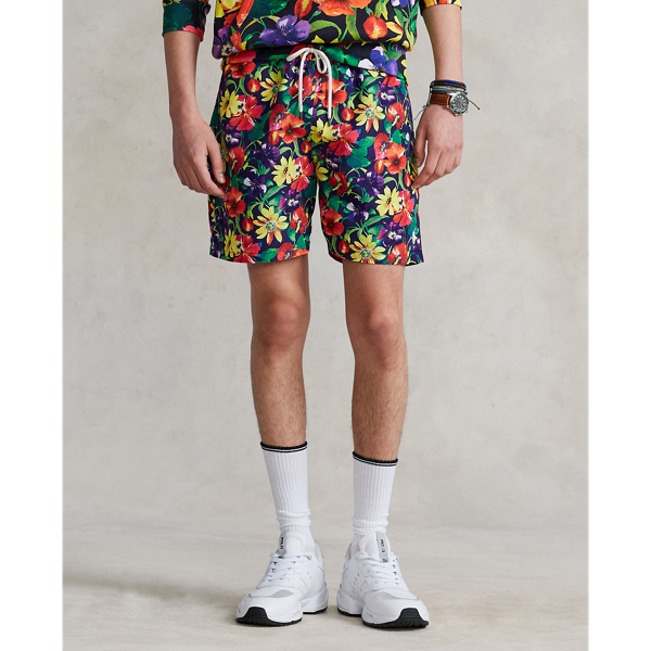 Poppy Floral Multi 1 Navy 14.6 cm Traveller Swimming Trunk Polo Ralph Lauren 4
