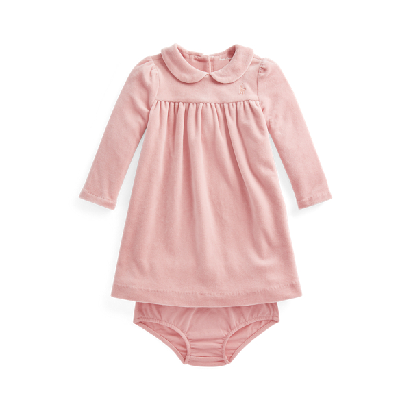 Velours jurk en bloomer