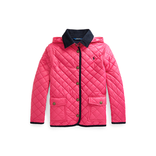 Quilted Water-Resistant Barn Jacket Girls 7-14 Years 1