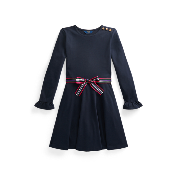 Ruffled Ponte Dress GIRLS 7-14 YEARS 1