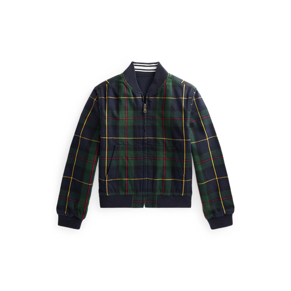 Giacca reversibile in twill di cotone Girls 7-14 Years in 1