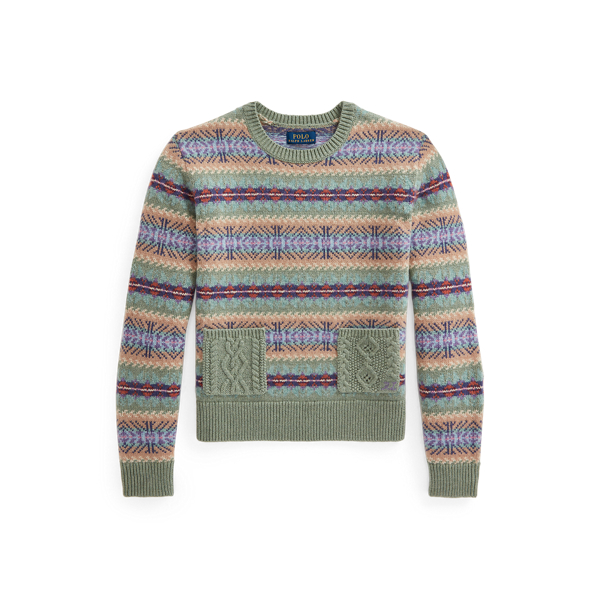 Fair Isle Wool-Blend Jumper Girls 7-14 Years 1