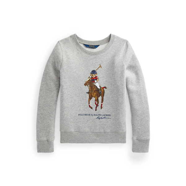 Polo Bear Fleece Sweatshirt Girls 7-14 Years 1