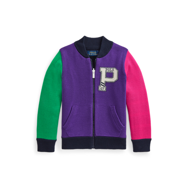 Reversible Cotton Full-Zip Jumper