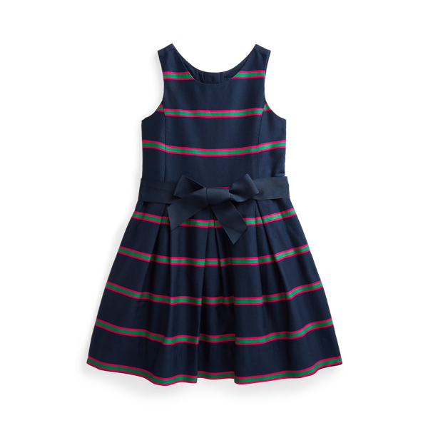 Abito in rasatello di cotone Girls 1.5-6.5 Years in 1
