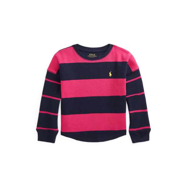 Striped Waffle-Knit Tee GIRLS 1.5-6.5 YEARS 1