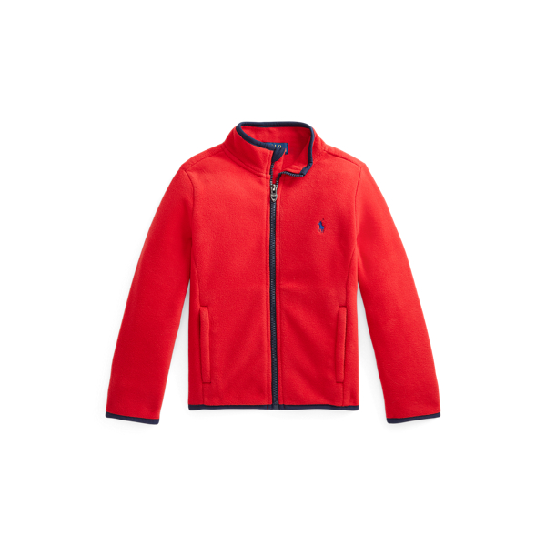 Chaqueta de tejido polar cepillado