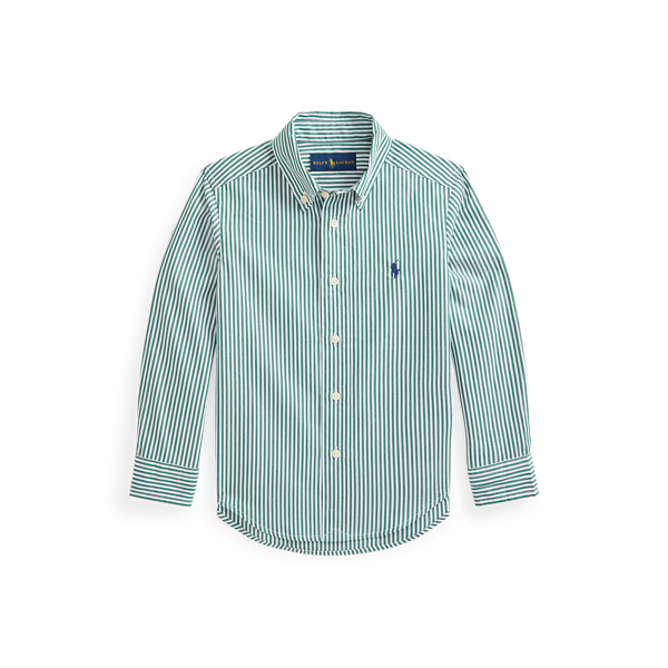 Striped Cotton Poplin Shirt Boys 1.5-6 Years 1