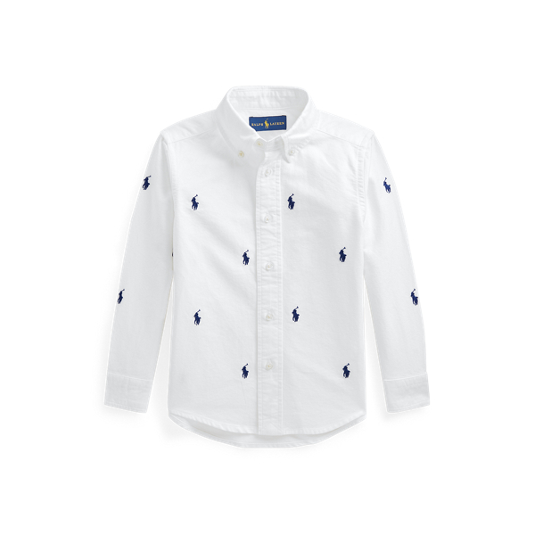 Polo Pony Cotton Oxford Shirt Boys 1.5-6 Years 1