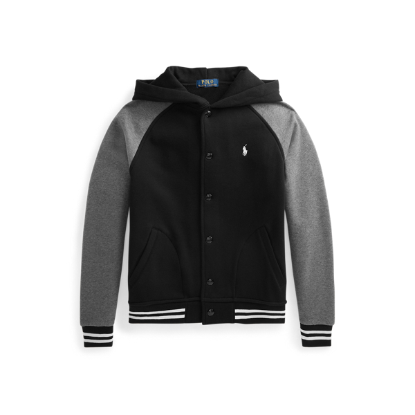 Snap-Front Fleece Hoodie Boys 6-14 Years 1