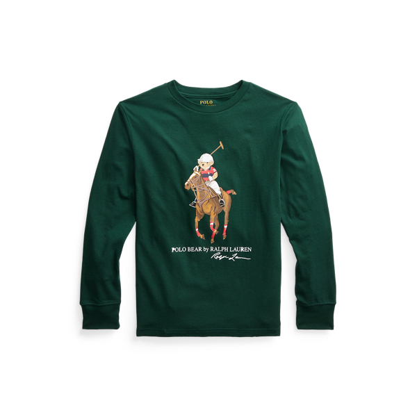 Polo Bear Big Pony lange mouwen T-shirt 
