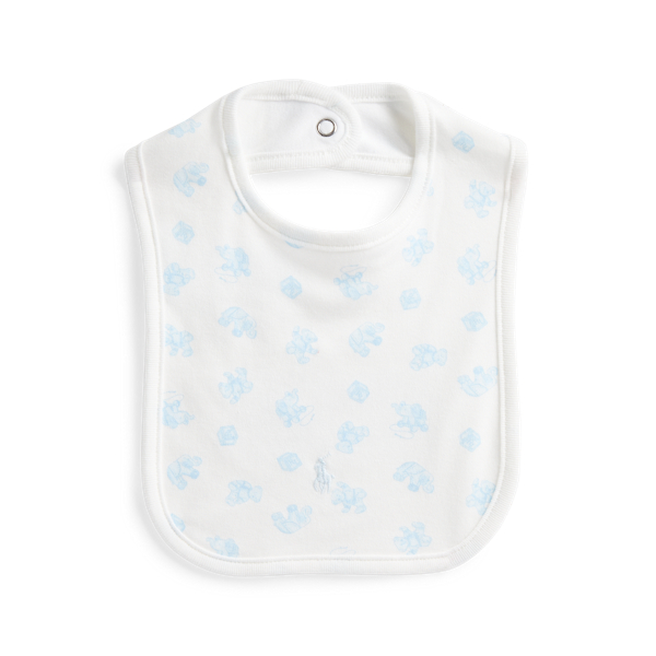 Polo Bear Cotton Interlock Bib