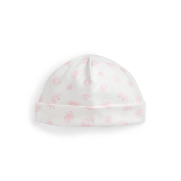Polo Bear Cotton Interlock Hat Baby Boy 1