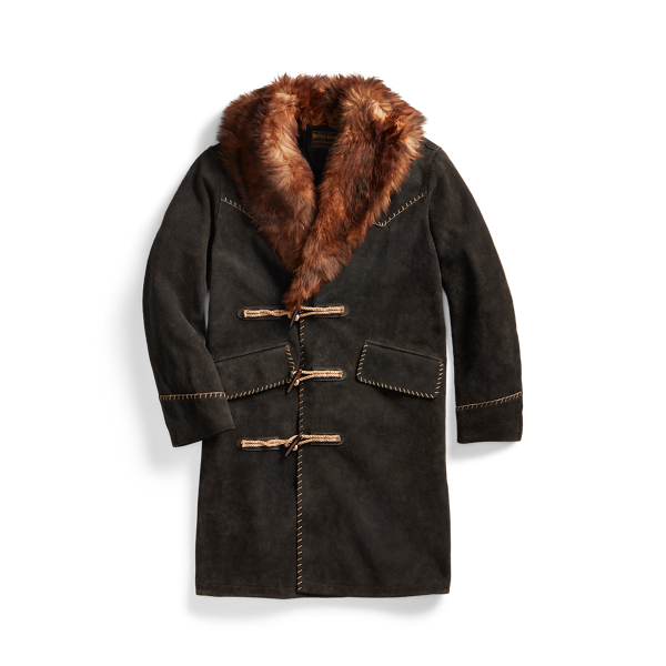 Limited-Edition Shearling and Suede Coat RRL 1