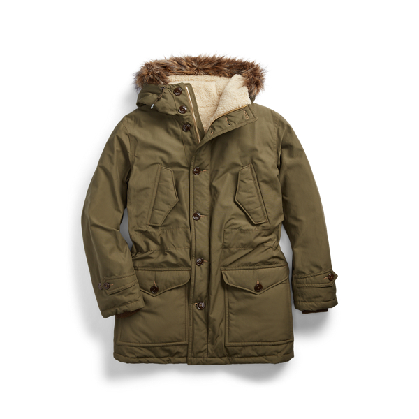 Faux-Fur-Trim Parka RRL 1