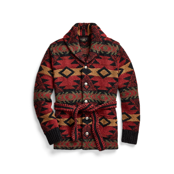 Handgestrickte Ranch-Strickjacke RRL in 1