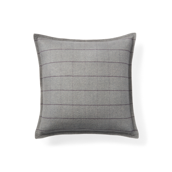 Coussin Turner r&eacute;versible Polo Ralph Lauren Home en Noir 2