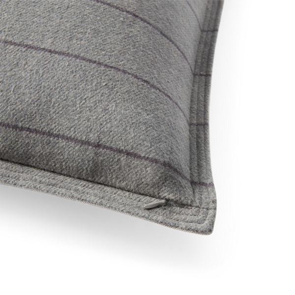 Coussin Turner r&eacute;versible Polo Ralph Lauren Home en Noir 3