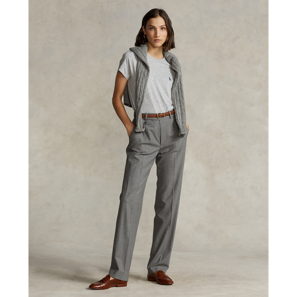 T-Shirt mit Rundhalsausschnitt Polo Ralph Lauren in Cobblestone Heather 4