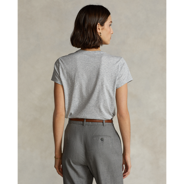 T-Shirt mit Rundhalsausschnitt Polo Ralph Lauren in Cobblestone Heather 5