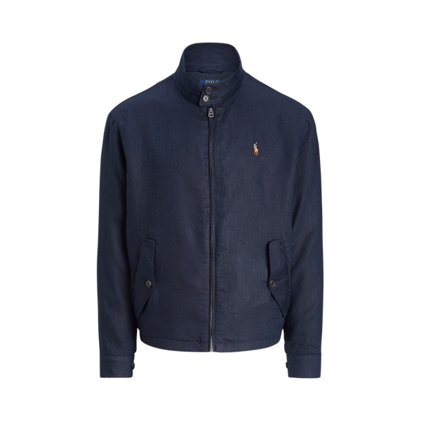 Linen Mockneck Jacket Polo Ralph Lauren 1