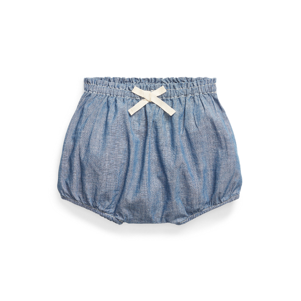 Short bloomer en chambray