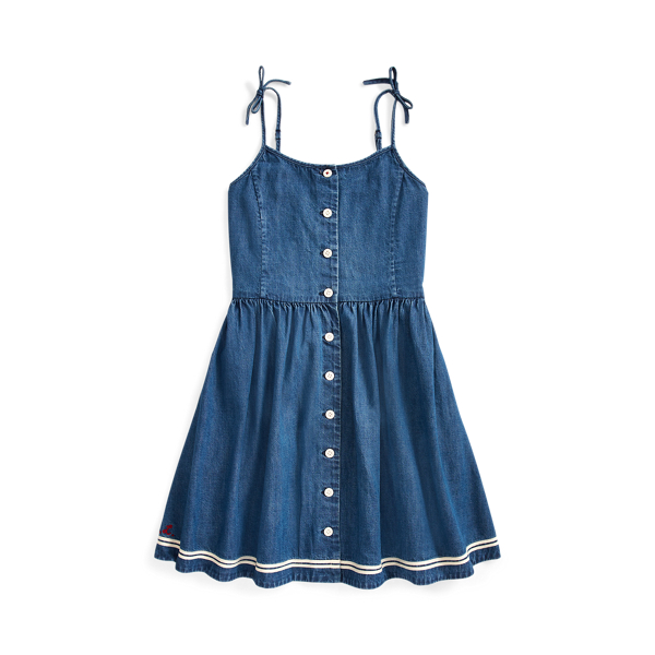 Cotton Denim Dress