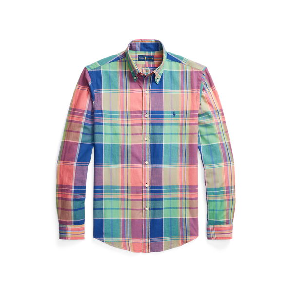 Custom Fit Madras Shirt Polo Ralph Lauren 1