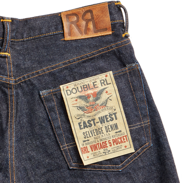 Vintage 5-Pocket East-West Selvedge Jean | Ralph Lauren