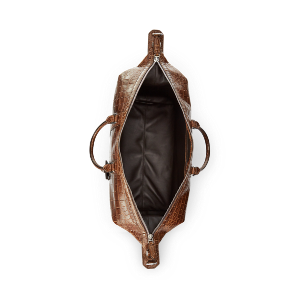 Chocolate Crocodile Duffel Purple Label 5