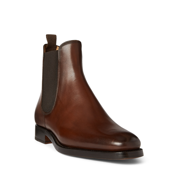 Dark Brown Penfield Calfskin Chelsea Boot Purple Label 2