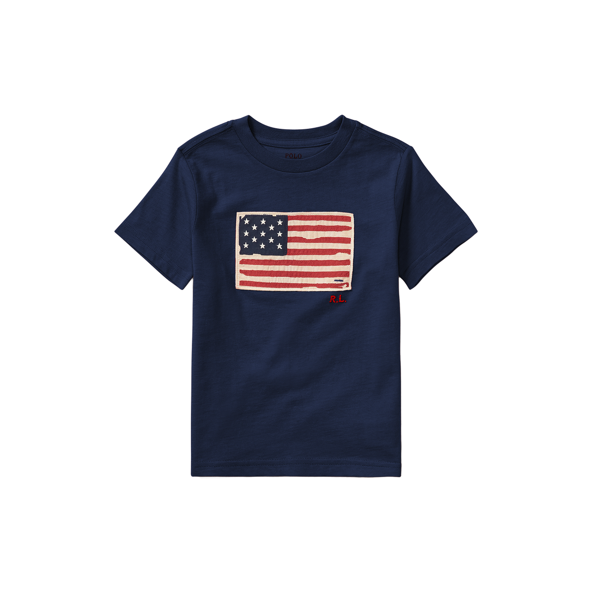 Flag Cotton Jersey Tee Ralph Lauren